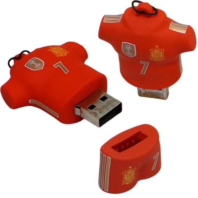 TECH ONE TECH - TEC50231-16 unidad flash USB 16 GB USB tipo A 2.0 Rojo