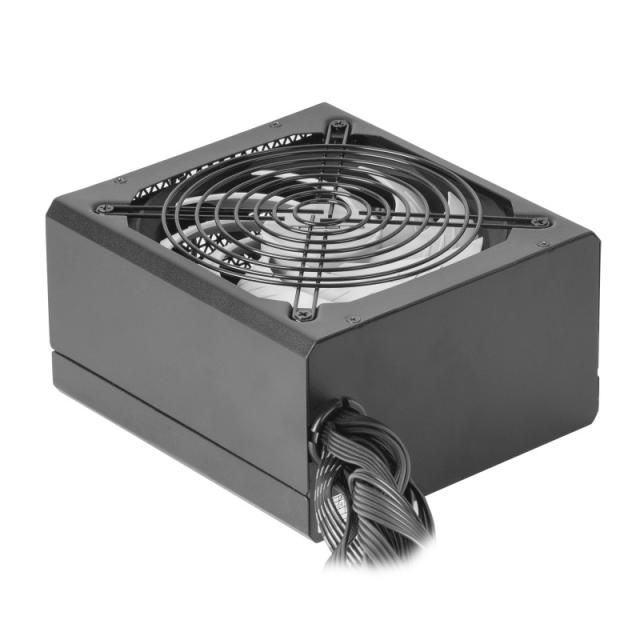 Tacens - RADIX ECO X 650, Fuente Alimentación PC ATX 650W, 6 Años Garantía, Tecnología Silenciosa AI-RPM, +87% Eficiencia, Negro