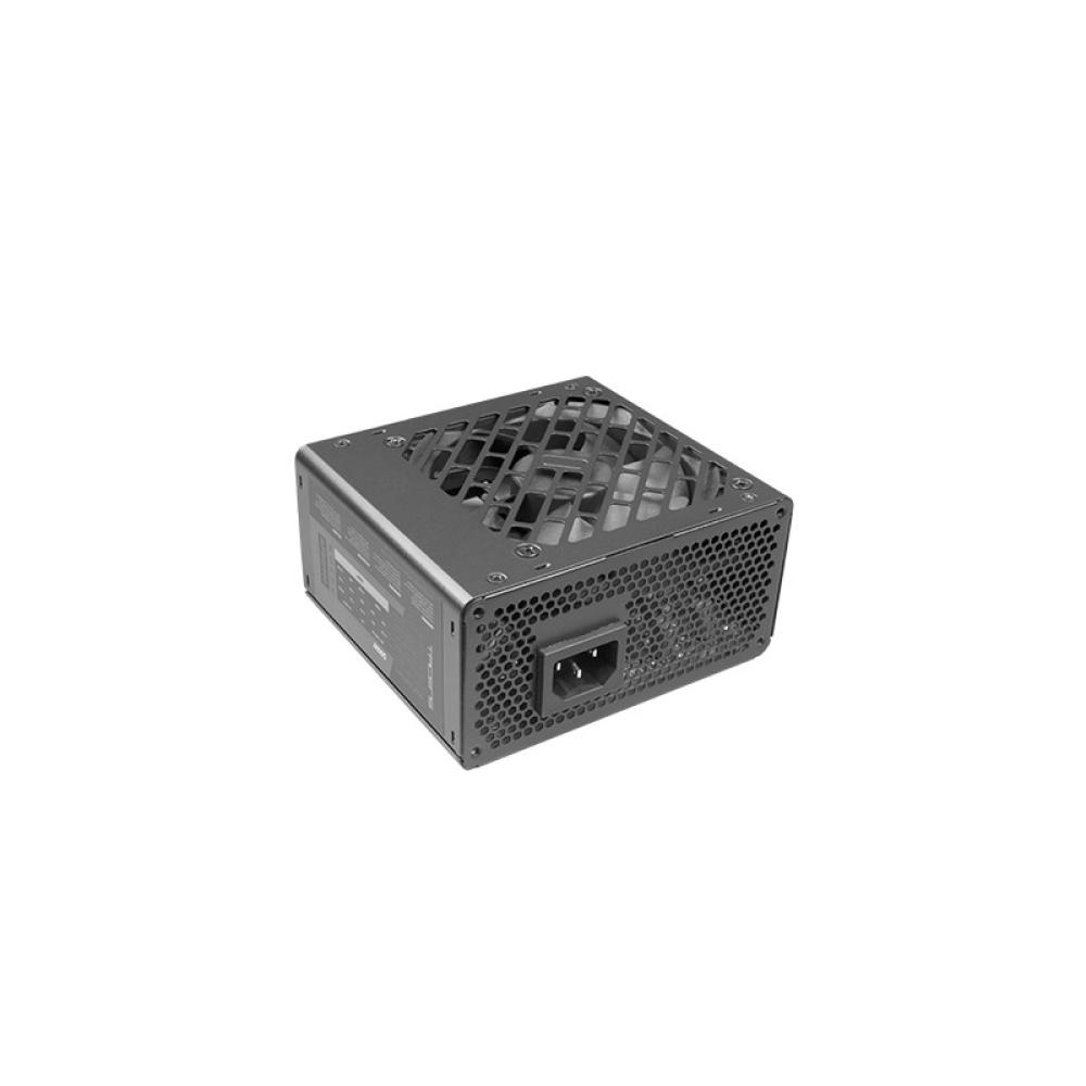Tacens - APSIII500, Fuente Alimentación PC SFX 500W, Tecnología SMD 85% Bronze 12V, Ventilador Ultra-silencioso 9cm, Negro