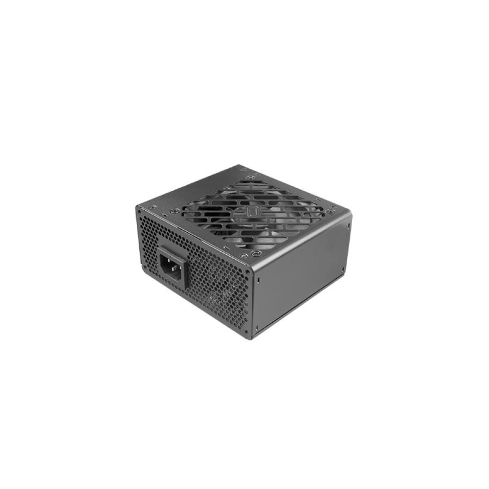 Tacens - APSIII500, Fuente Alimentación PC SFX 500W, Tecnología SMD 85% Bronze 12V, Ventilador Ultra-silencioso 9cm, Negro