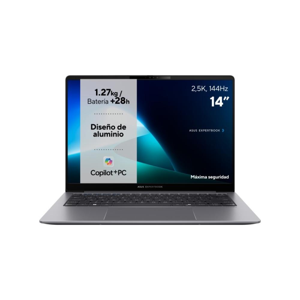 ASUS - ExpertBook P5 P5405CSA-NZ0154X - Ordenador Portátil 14" WQXGA (Intel Core Ultra 5 226V, 16GB RAM, 512GB SSD, Arc Graphics