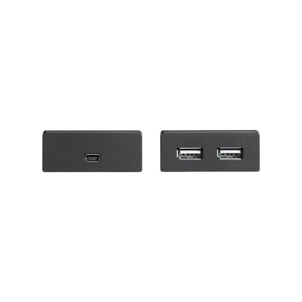 StarTech.com - Extensor Alargador USB 2.0 de 4 Puertos por Cable Cat5 o Cat6 - Extensor Compacto USB 2.0 por Ethernet - Hasta 40