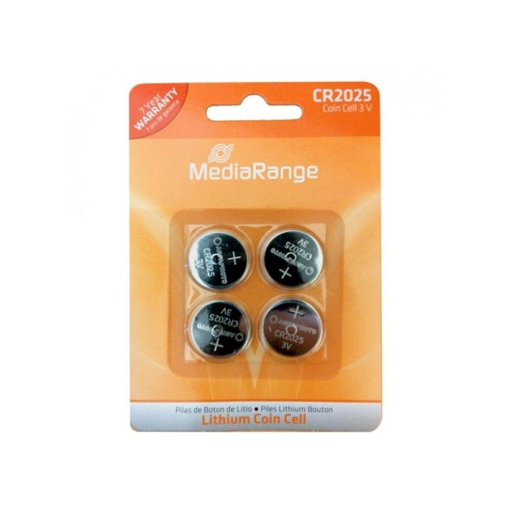 MediaRange - MRBAT131 pila doméstica Batería de un solo uso CR2025 Litio