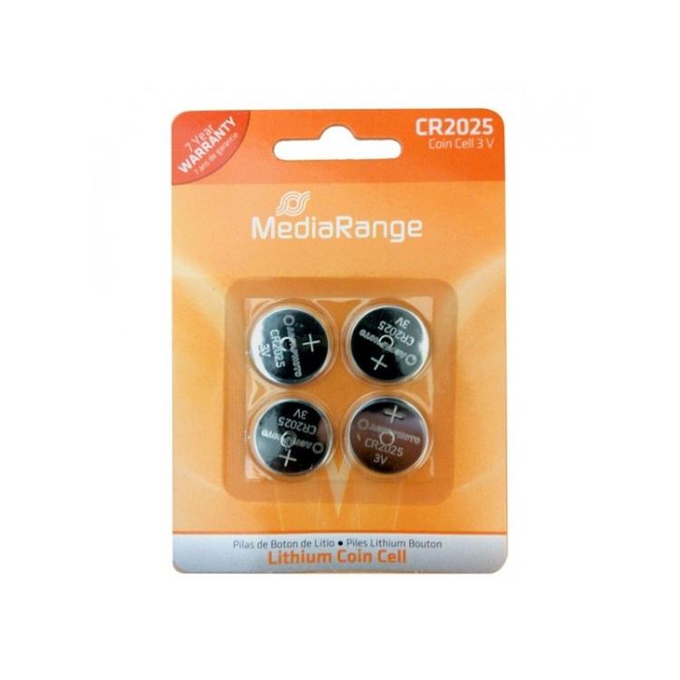 MediaRange - MRBAT131 pila doméstica Batería de un solo uso CR2025 Litio