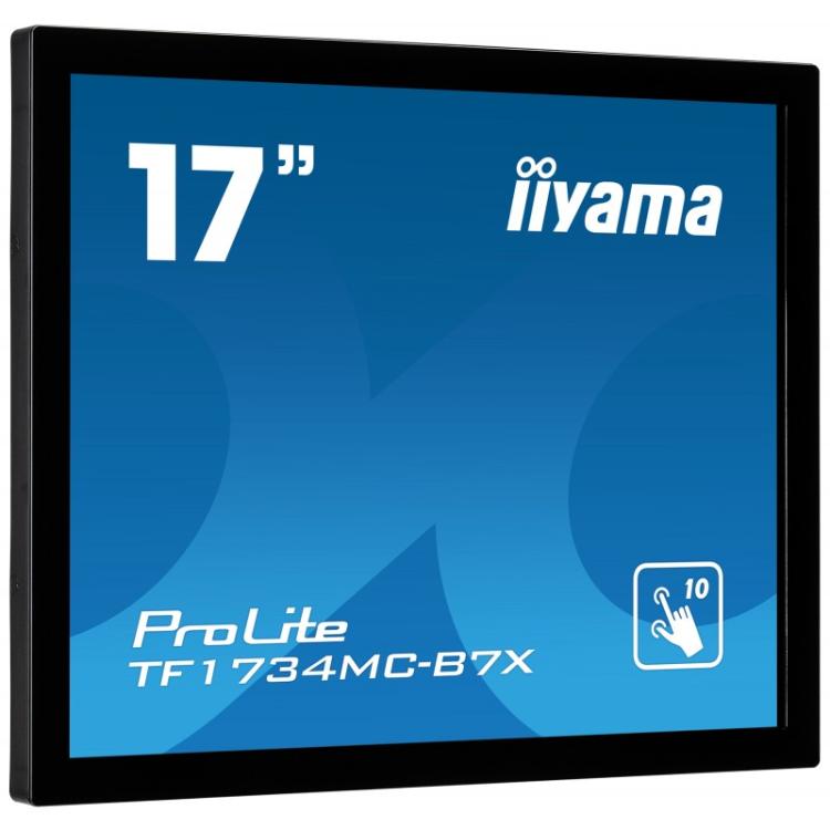iiyama - TF1734MC-B7X pantalla para PC 43,2 cm (17") 1280 x 1024 Pixeles SXGA LED Pantalla táctil Negro