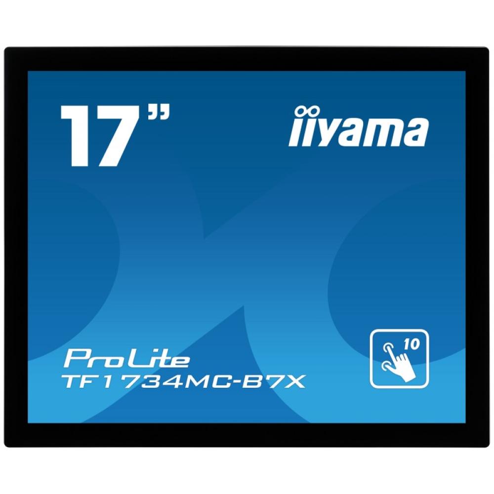 iiyama - TF1734MC-B7X pantalla para PC 43,2 cm (17") 1280 x 1024 Pixeles SXGA LED Pantalla táctil Negro
