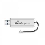 MediaRange - MR918 unidad flash USB 128 GB USB Type-A / Micro-USB 3.2 Gen 1 (3.1 Gen 1) Negro, Plata