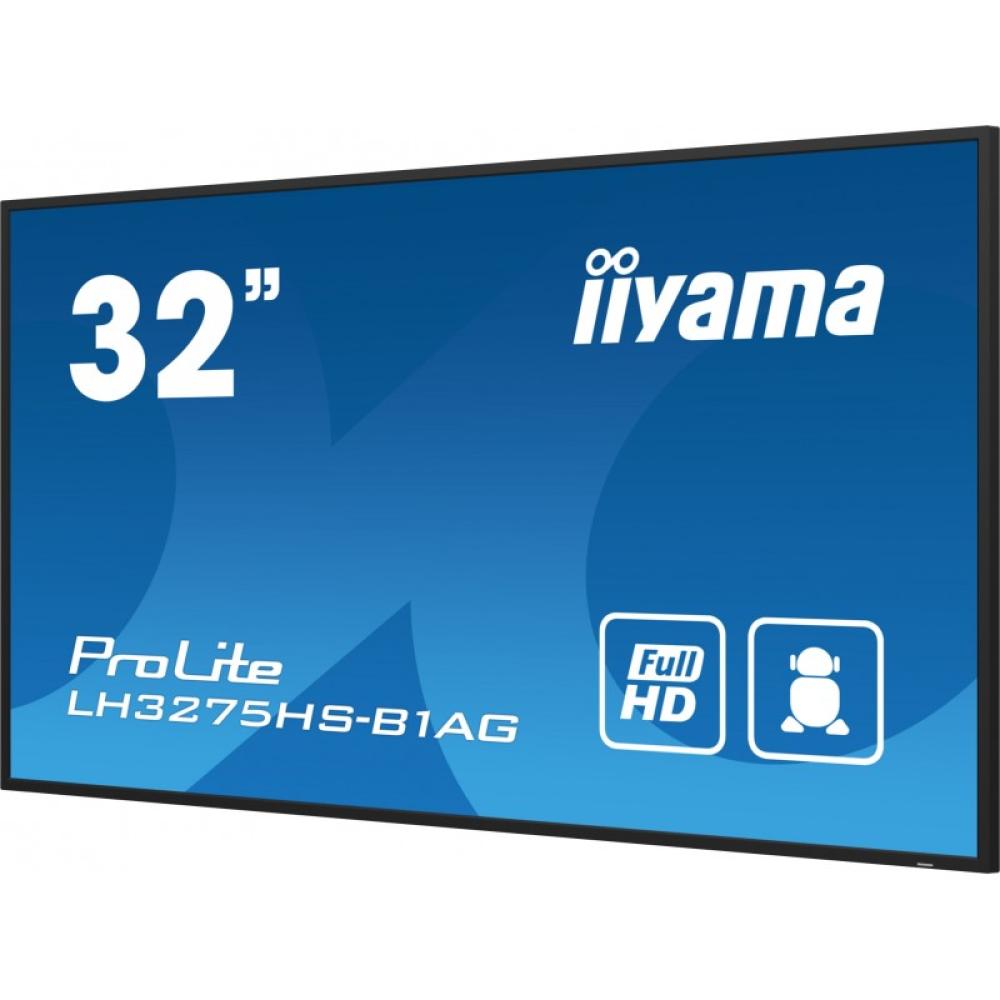 iiyama - LH3275HS-B1AG pantalla de señalización Pantalla plana para señalización digital 80 cm (31.5") LCD Wifi 500 cd / m² Full