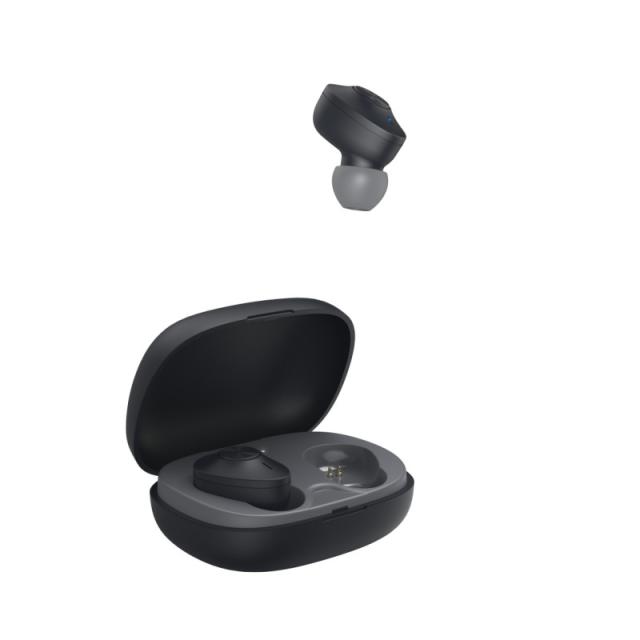 Hama - Freedom Buddy Auriculares True Wireless Stereo (TWS) Dentro de oído Llamadas/Música Bluetooth Negro, Gris