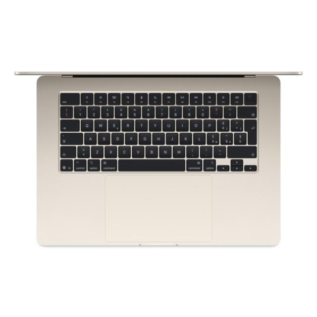 Apple - MacBook Air Apple M M4 Portátil 38,9 cm (15.3") 16 GB 256 GB SSD Wi-Fi 6E (802.11ax) macOS Sequoia Beige