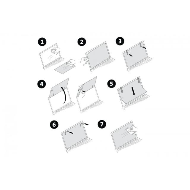 Kensington - Filtros de privacidad - Extraíble 2 vías para Microsoft Surface Go