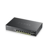 Zyxel - GS2220-10HP Gestionado L2 Gigabit Ethernet (10/100/1000) Energía sobre Ethernet (PoE) Negro