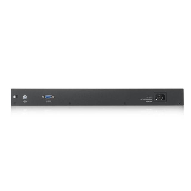 Zyxel - GS2220-50HP-EU0101F switch Gestionado L2 Gigabit Ethernet (10/100/1000) Energía sobre Ethernet (PoE) Negro