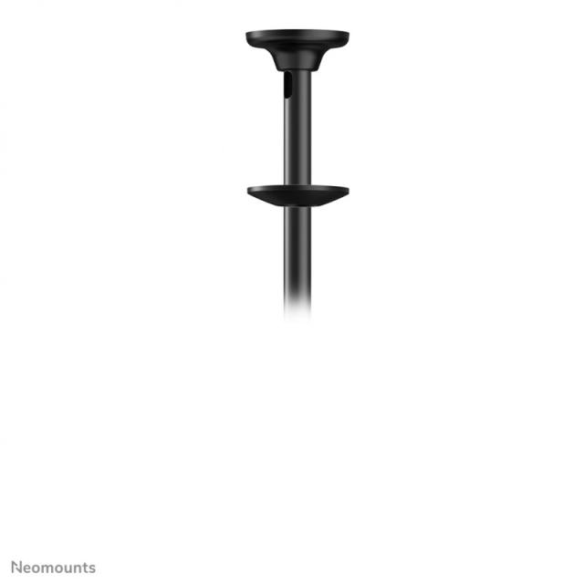 Neomounts - FPMA-C340DBLACK Soporte de techo para doble monitor/TV 32-75" - alt. 106-156 cm