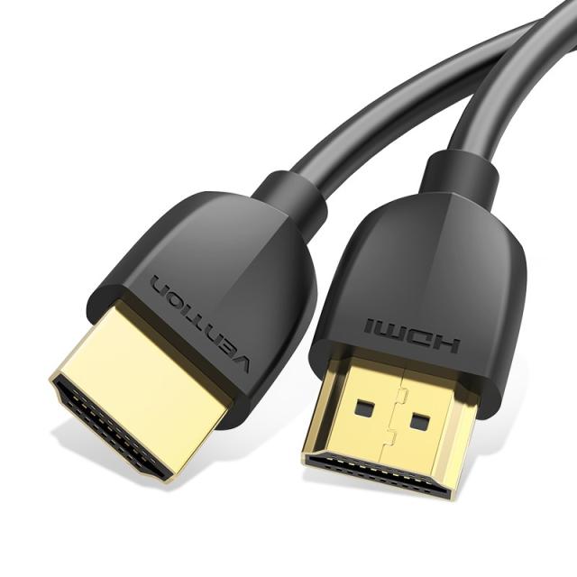 Vention - Cable HDMI 2.0 4K Portatil AAIBG/ HDMI Macho - HDMI Macho/ 1.5m/ Negro