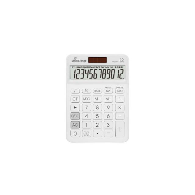 MediaRange - MROS191 calculadora Escritorio Calculadora básica Blanco