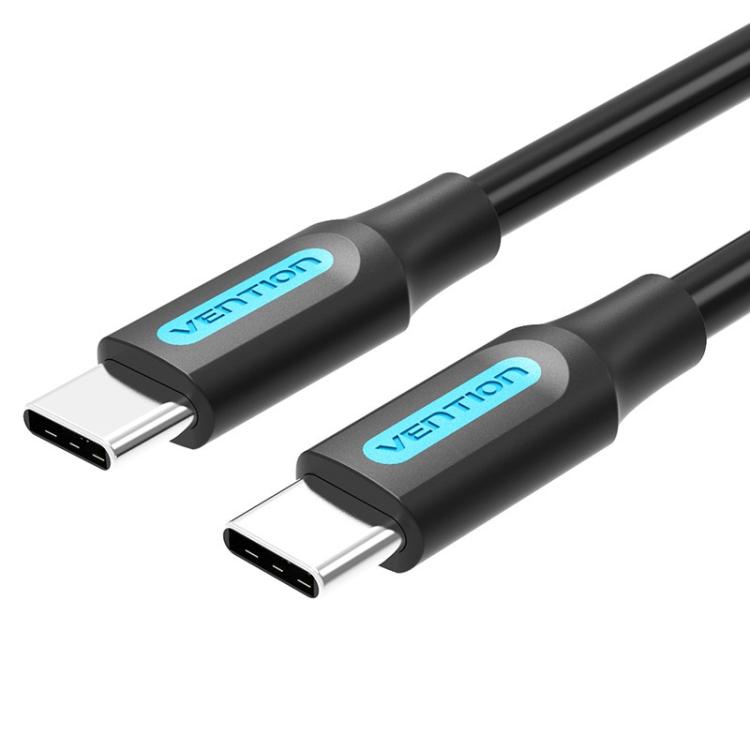 Vention - Cable USB 2.0 Tipo-C COSBD/ USB Tipo-C Macho - USB Tipo-C Macho/ 50cm/ Negro