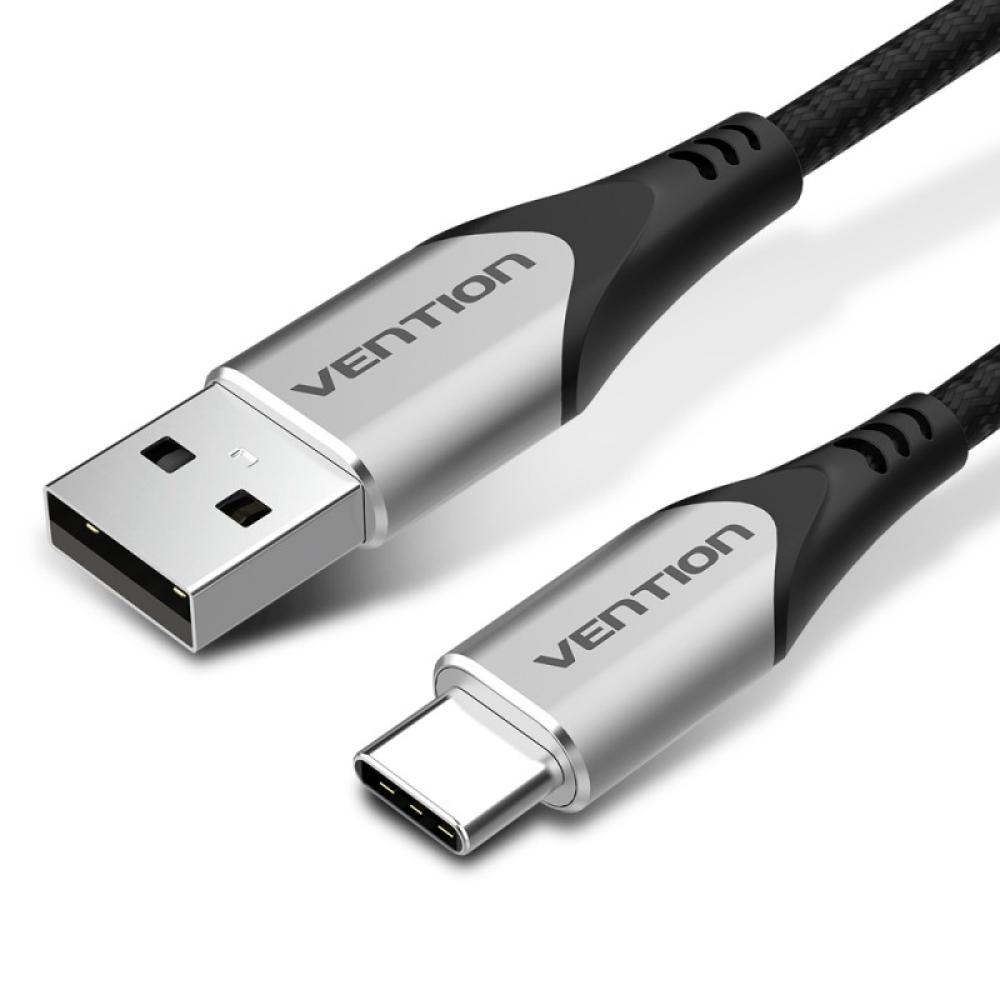 Vention - Cable USB 2.0 Tipo-C CODHH/ USB Macho - USB Tipo-C Macho/ 2m/ Gris