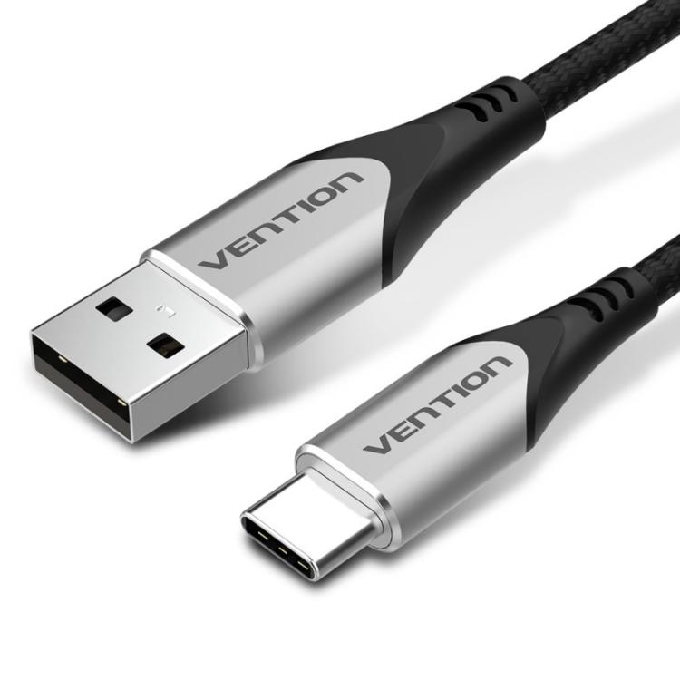 Vention - Cable USB 2.0 Tipo-C CODHH/ USB Macho - USB Tipo-C Macho/ 2m/ Gris