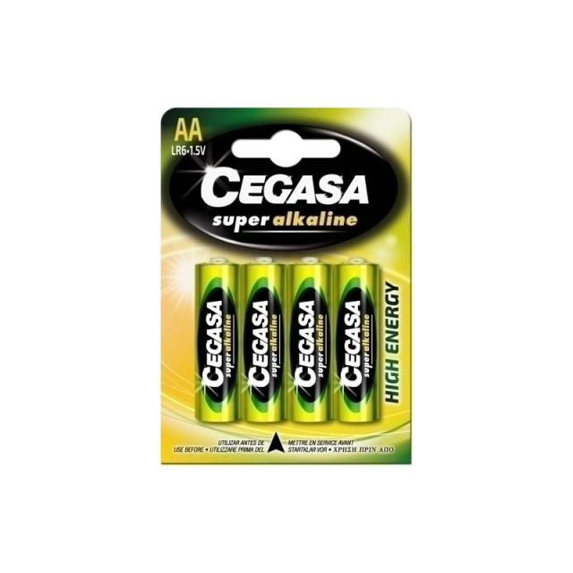 Cegasa - PILAS CEGASA ALCALINA LR06 B/4