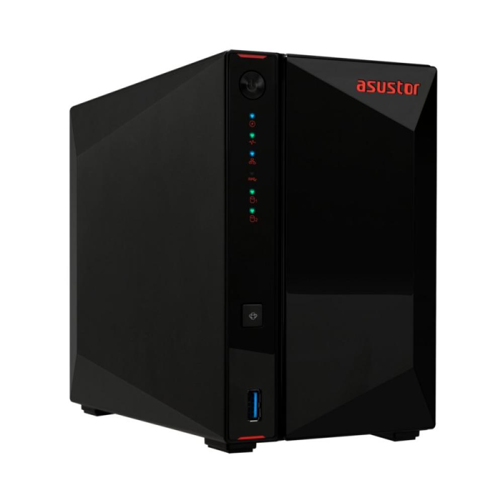Asustor - AS5402T servidor de almacenamiento NAS Intel® Celeron® N5105 4 GB DDR4 0 TB ADM Negro