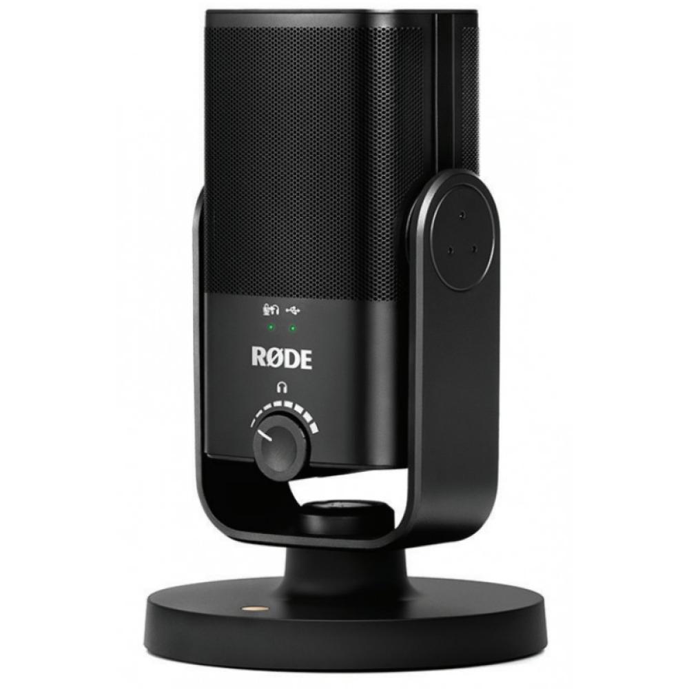 RØDE - NT-USB mini Negro Micrófono de superficie para mesa