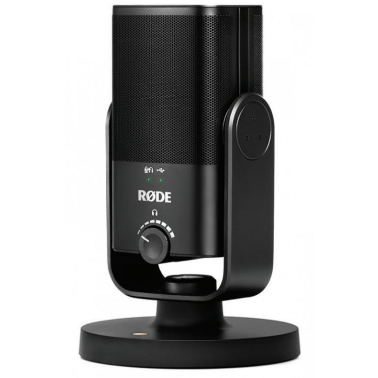 RØDE - NT-USB mini Negro Micrófono de superficie para mesa