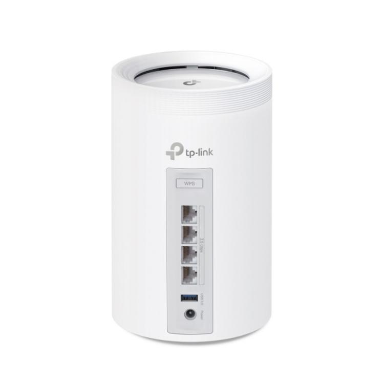 TP-Link - Deco BE65 Tribanda (2.4 GHz / 5 GHz / 6 GHz) Wi-Fi 7 (802.11be) Blanco 4 Interno - DECO BE65(1-PACK)