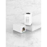 Vention - Adaptador Conector RJ45 IPVW0 Cat6 FTP/ RJ45 Hembra - RJ45 Hembra/ Blanco