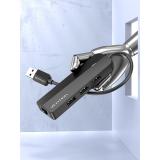 Vention - Docking USB 2.0 CHPBB/ 3xUSB/ 1xMicro USB/ 1xRJ45/ Negro