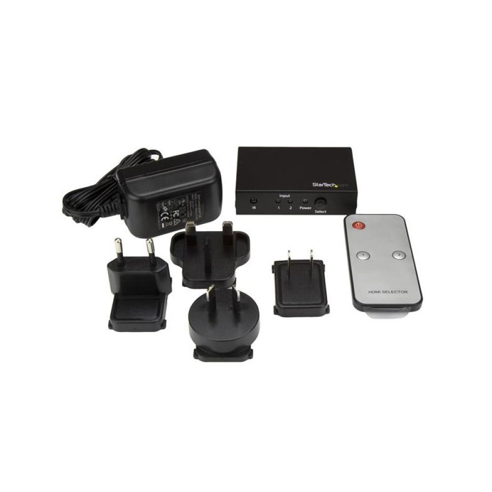 StarTech.com - VS221HD20 interruptor de video HDMI