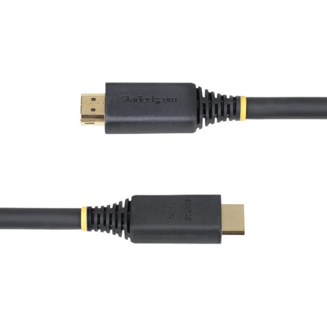 StarTech.com - Cable HDMI Activo de Alta Velocidad de 15m - 4K 60Hz/1440p 144Hz - HDR10/HDCP 2.2/ARC - 18Gbps - Cable UHD - Cabl