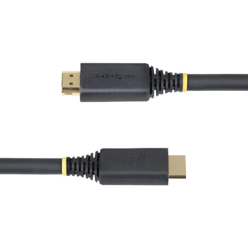 StarTech.com - Cable HDMI Activo de Alta Velocidad de 15m - 4K 60Hz/1440p 144Hz - HDR10/HDCP 2.2/ARC - 18Gbps - Cable UHD - Cabl