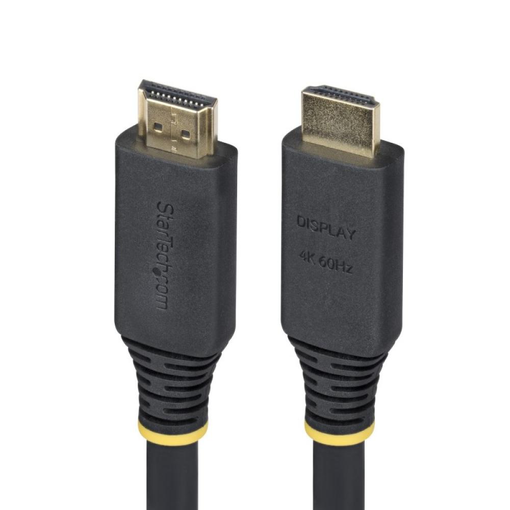 StarTech.com - Cable HDMI Activo de Alta Velocidad de 15m - 4K 60Hz/1440p 144Hz - HDR10/HDCP 2.2/ARC - 18Gbps - Cable UHD - Cabl
