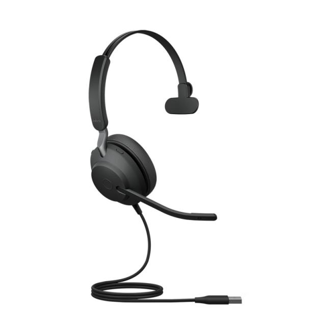 Jabra - Evolve2 40 SE Auriculares Alámbrico Diadema Llamadas/Música USB tipo A Negro