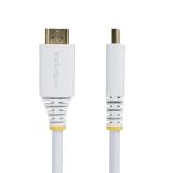 StarTech.com - HDMI2-CABLE-4K60-6FW cable HDMI 1,8 m HDMI tipo A (Estándar) Blanco