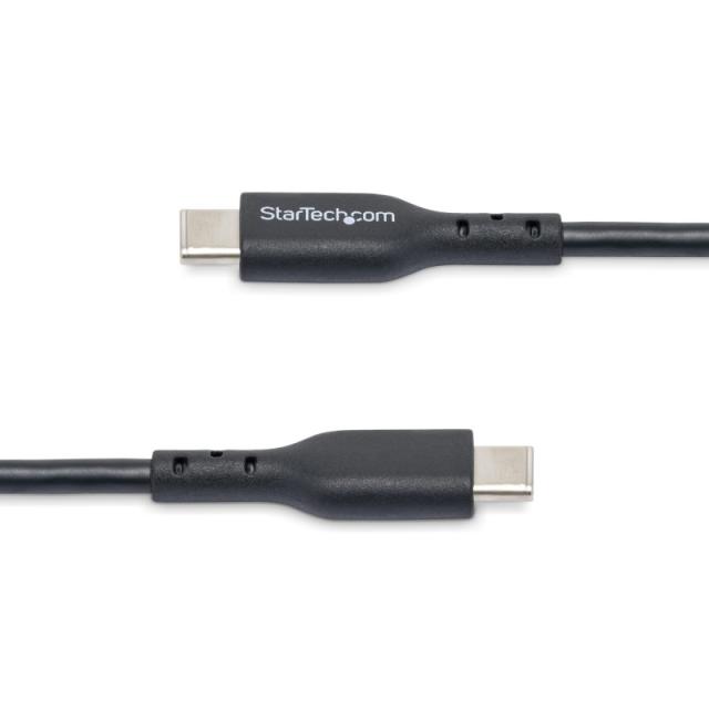 StarTech.com - Cable de Carga USB-C de 4m - Cable Cargador USB Tipo C - Cable Cargador USB-C para Portátil - Recubrimiento de TP