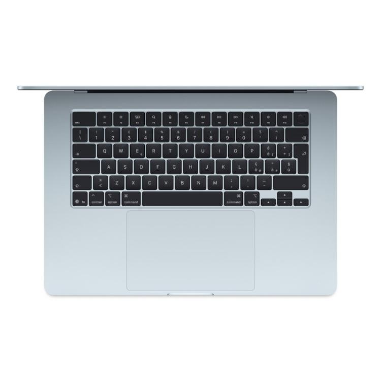 Apple - MacBook Air Apple M M4 Portátil 38,9 cm (15.3") 16 GB 256 GB SSD Wi-Fi 6E (802.11ax) macOS Sequoia Azul