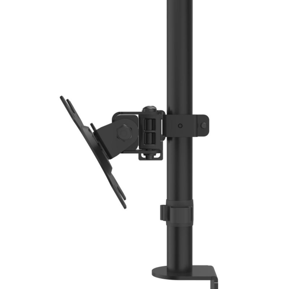 Hama - Soporte Monitor de 13" a 32" con 1 Brazo (VESA 75x75-100x100, Inclinación +45°/-45°, Giro 180°, hasta 10kg, Ajustable en