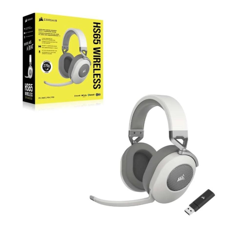 Corsair - HS65 Auriculares Inalámbrico Diadema Juego Bluetooth Blanco