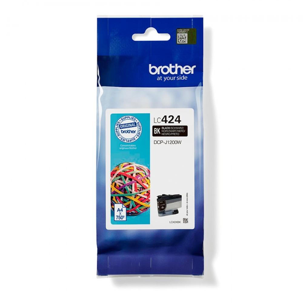 Brother - LC424BK cartucho de tinta 1 pieza(s) Original Negro