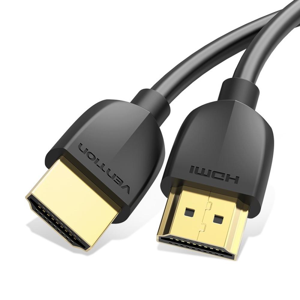 Vention - Cable HDMI 2.0 4K Portatil AAIBF/ HDMI Macho - HDMI Macho/ 1m/ Negro