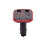 Savio - TR-10 transmisor FM 87 - 108 MHz Bluetooth/USB Negro, Rojo
