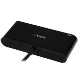 StarTech.com - Adaptador Multipuertos USB-C de Red Ethernet con Hub de 3 Puertos USB 3.0 y Entrega de Potencia