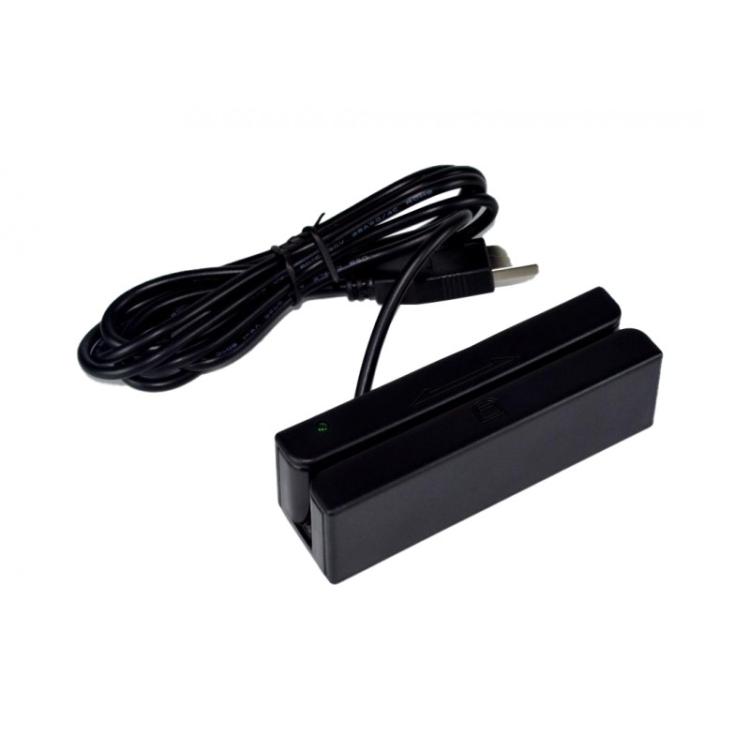 Premier - BM-90 lector de tarjeta magnética Negro USB