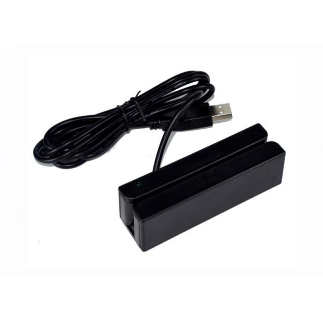 Premier - BM-90 lector de tarjeta magnética Negro USB