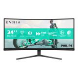 Philips - Evnia 34M2C3500L/00 pantalla para PC 86,4 cm (34") 3440 x 1440 Pixeles Wide Quad HD LCD Negro