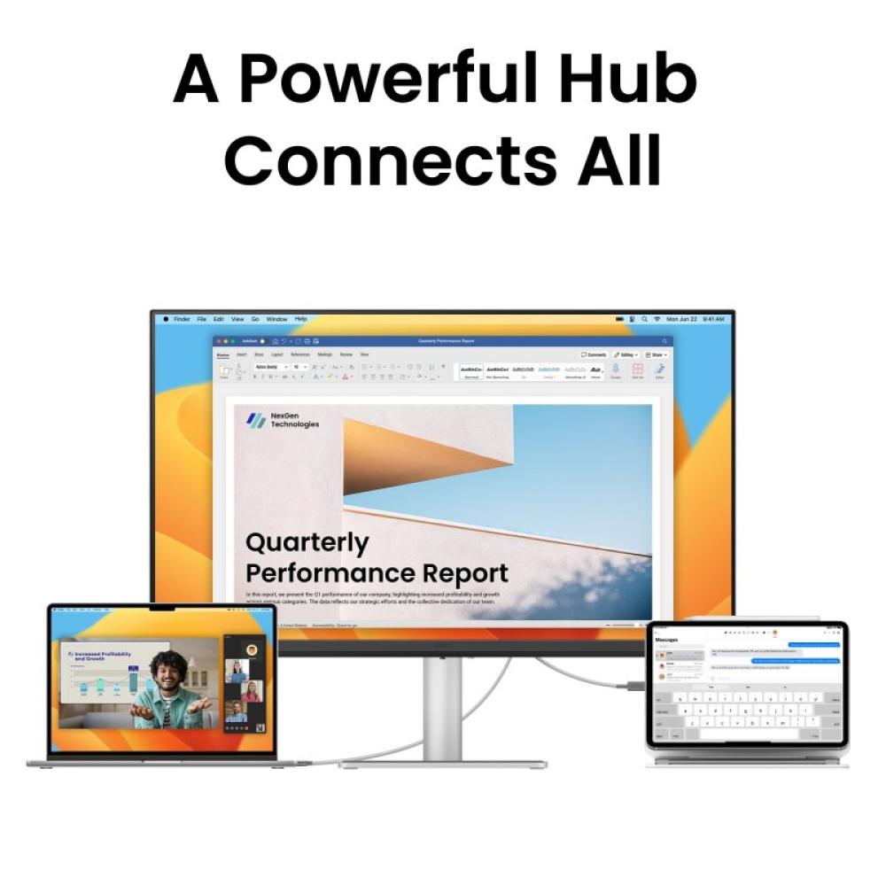 BenQ - MA270U pantalla para PC 68,6 cm (27") 3840 x 2160 Pixeles 4K Ultra HD Blanco