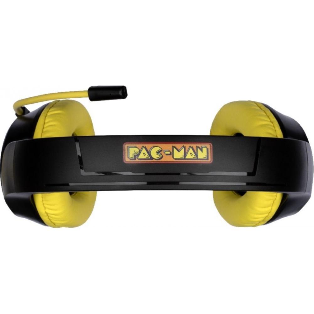 Konix - PacMan Auriculares Alámbrico Diadema Juego USB tipo A Negro, Amarillo