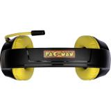 Konix - PacMan Auriculares Alámbrico Diadema Juego USB tipo A Negro, Amarillo